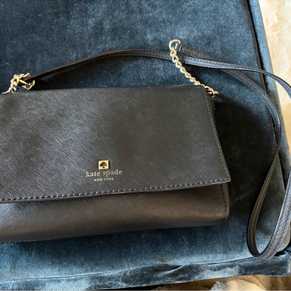 Kate Spade Elegant Black Crossbody Bag
